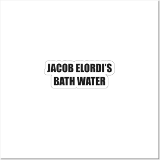 Jacob elordi's bath water saltburn funny meme Posters and Art